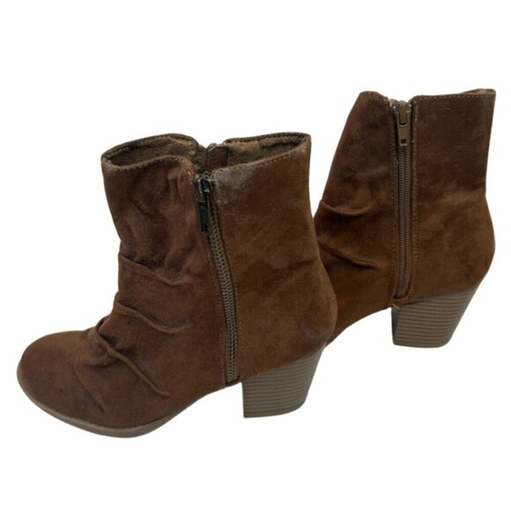 Women's Size 6 Brown Boots Booties Ankle